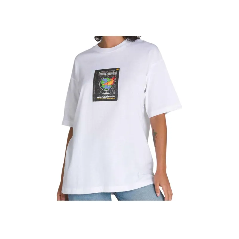 Vans PAPERBACK WRITER T Shirt Unisex White-2