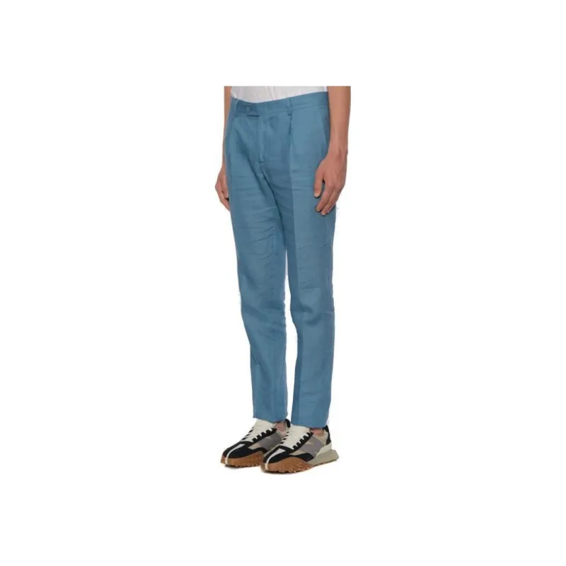 DANIELE ALESSANDRINI Casual Pants Men's Blue-2