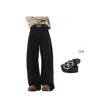 TH FABRICATE Jeans Unisex Black