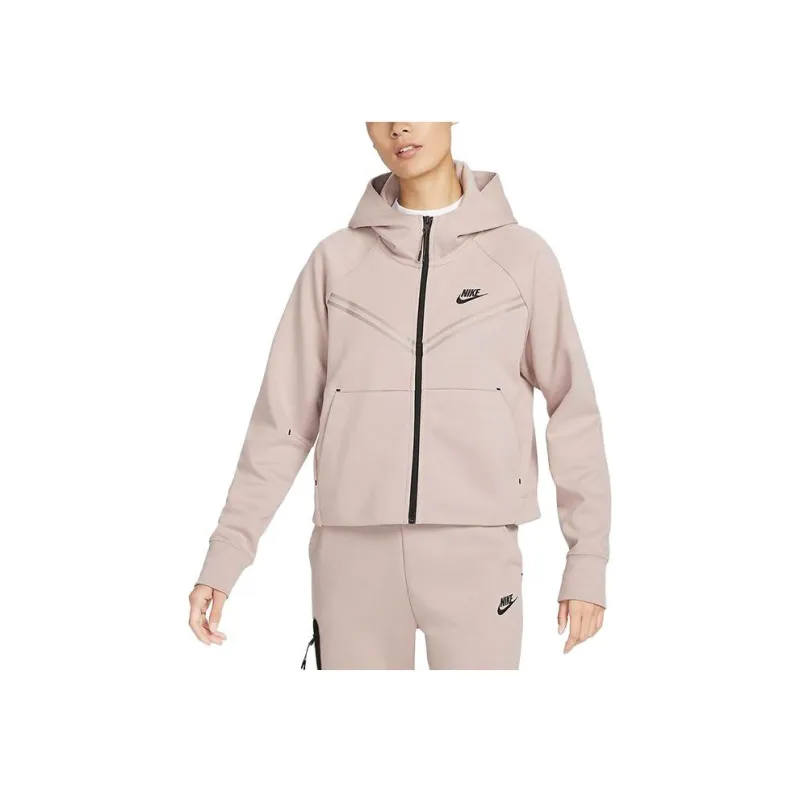 Nike Sportswear Tech Fleece Windrunner Hoodie 'Pink Oxford'-3