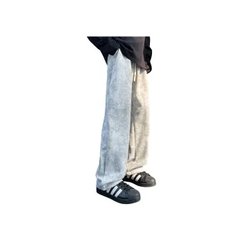 MARK WAFFLE Knitted Sports Pants Unisex