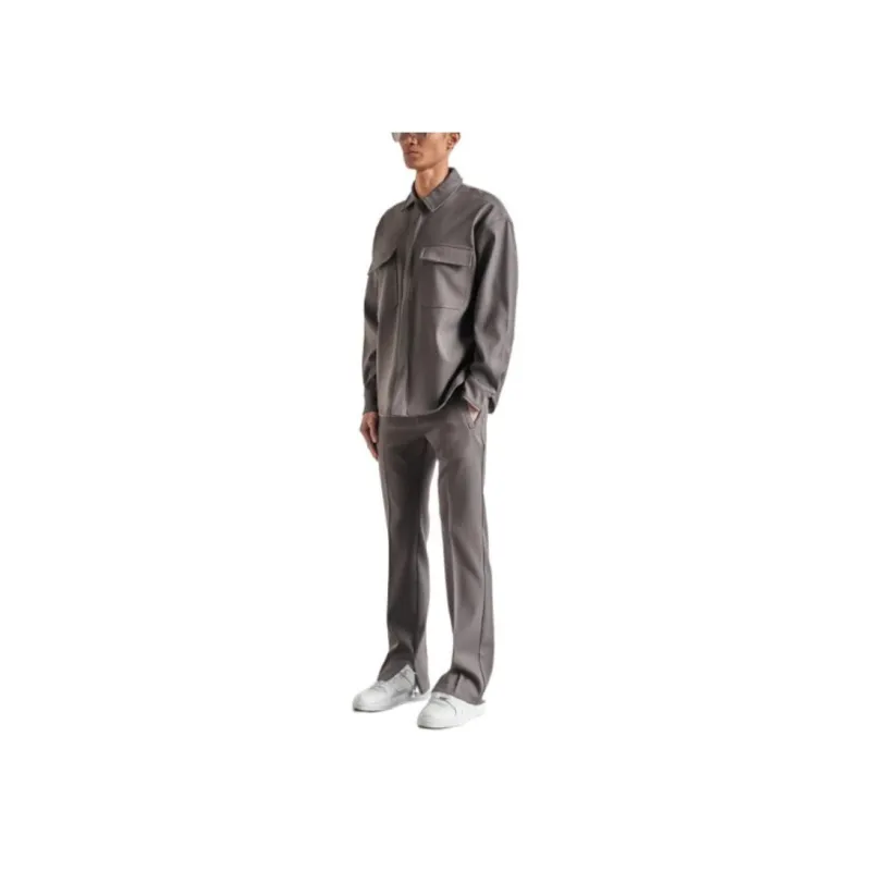 REPRESENT SUMMER CAPSULE Casual Pants Men Smoke Gray-2