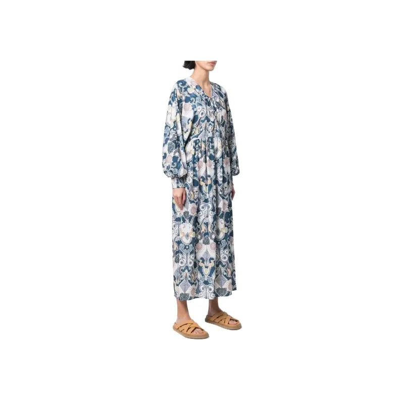 See By Chloe Long-Sleeved Dresses Women's Multicolor-2