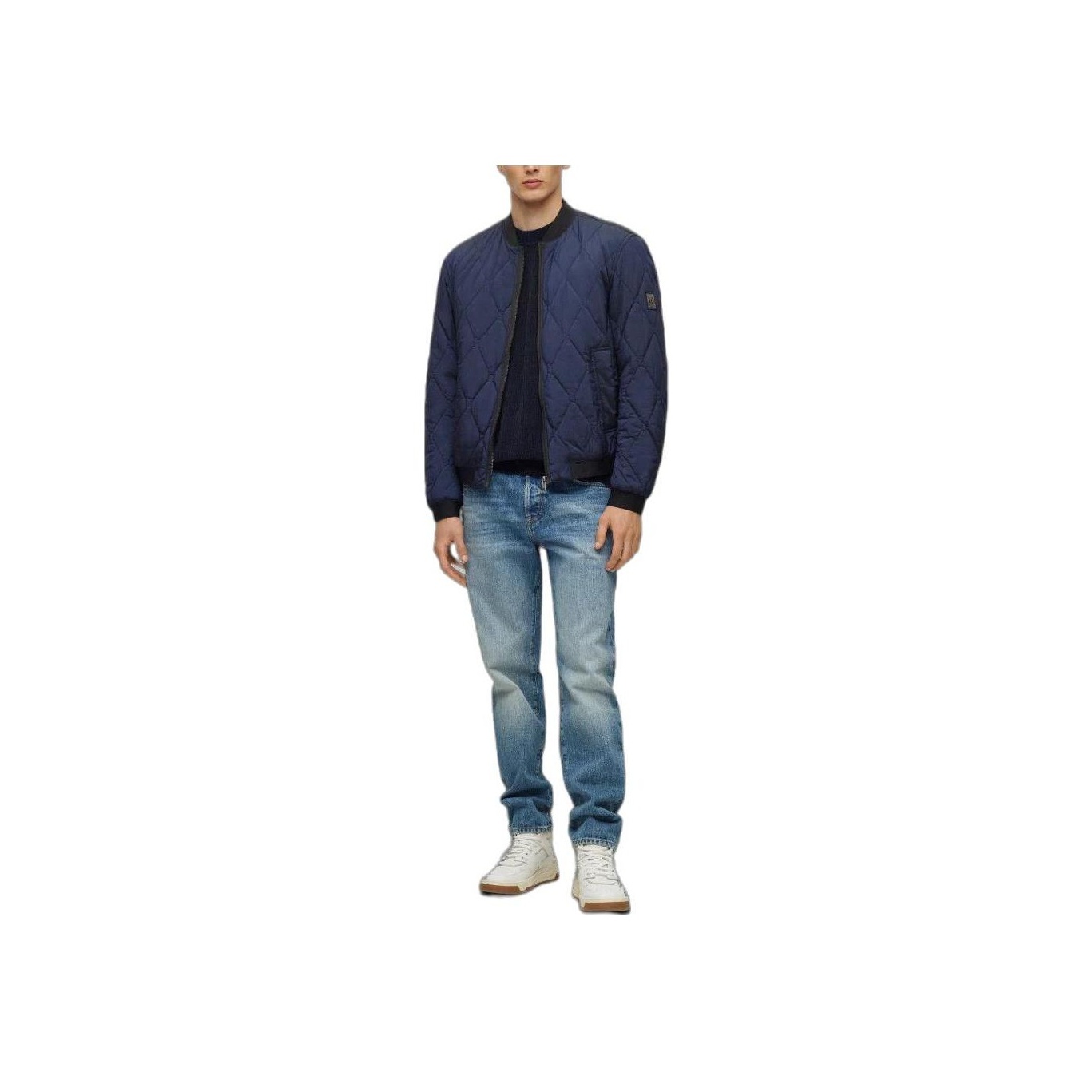 HUGO BOSS Jackets Coats Men's Dark Blue - POIZON