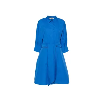 'S MAX MARA Long Sleeved Dresses Women's Blue