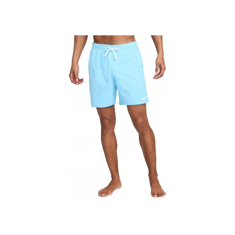 Nike Beach Shorts Men's Aquarius Blue/White-0