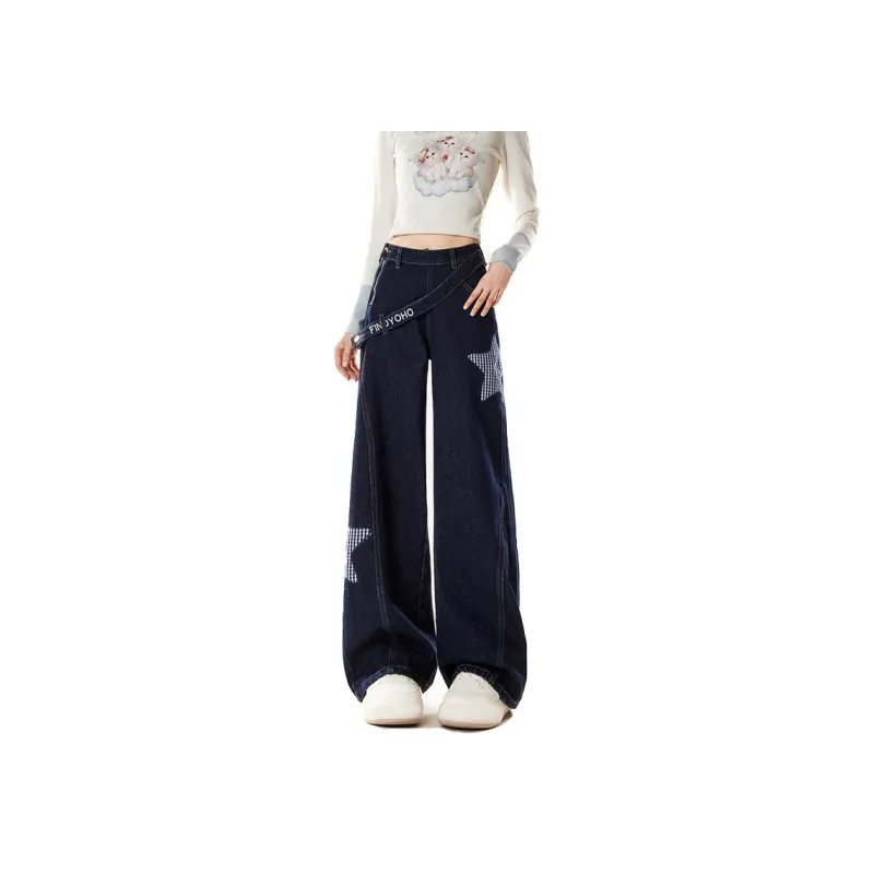 ZIRANSE Jeans Women's Blue-3