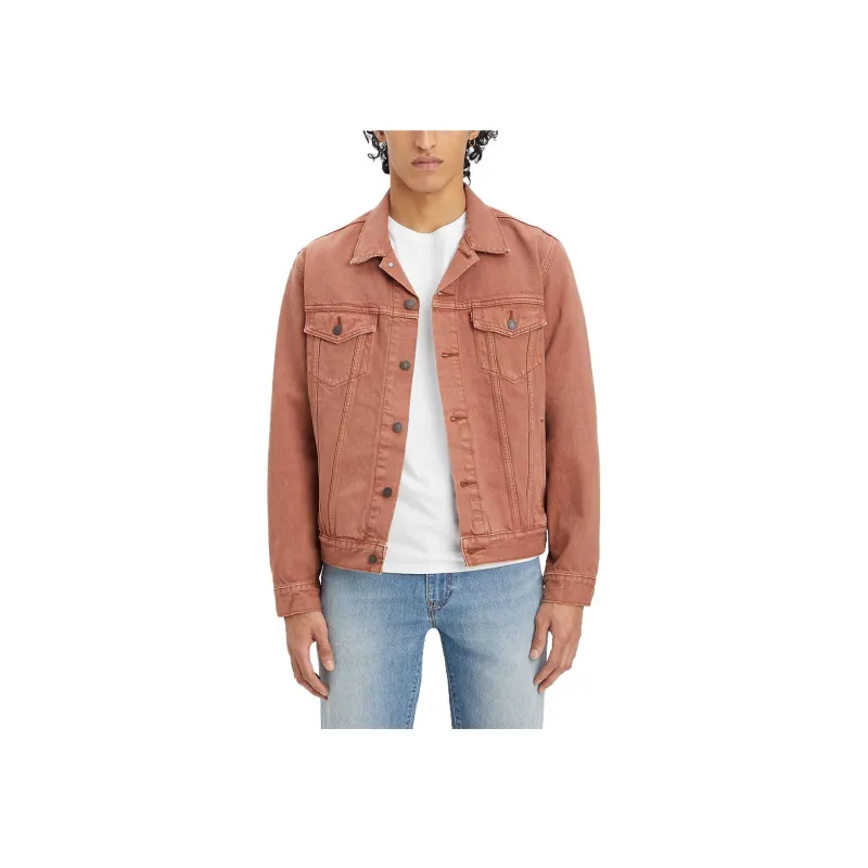 Levis Jackets Men Brown-2