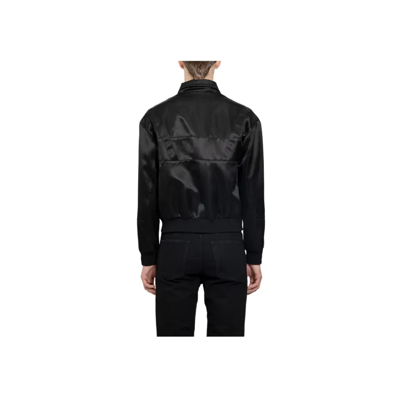 SAINT LAURENT Zip Up Teddy Jacket-3