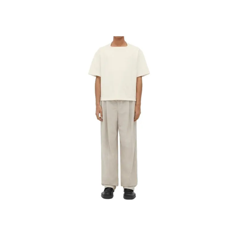 Bottega Veneta T Shirts Men Pink Chalk White-0