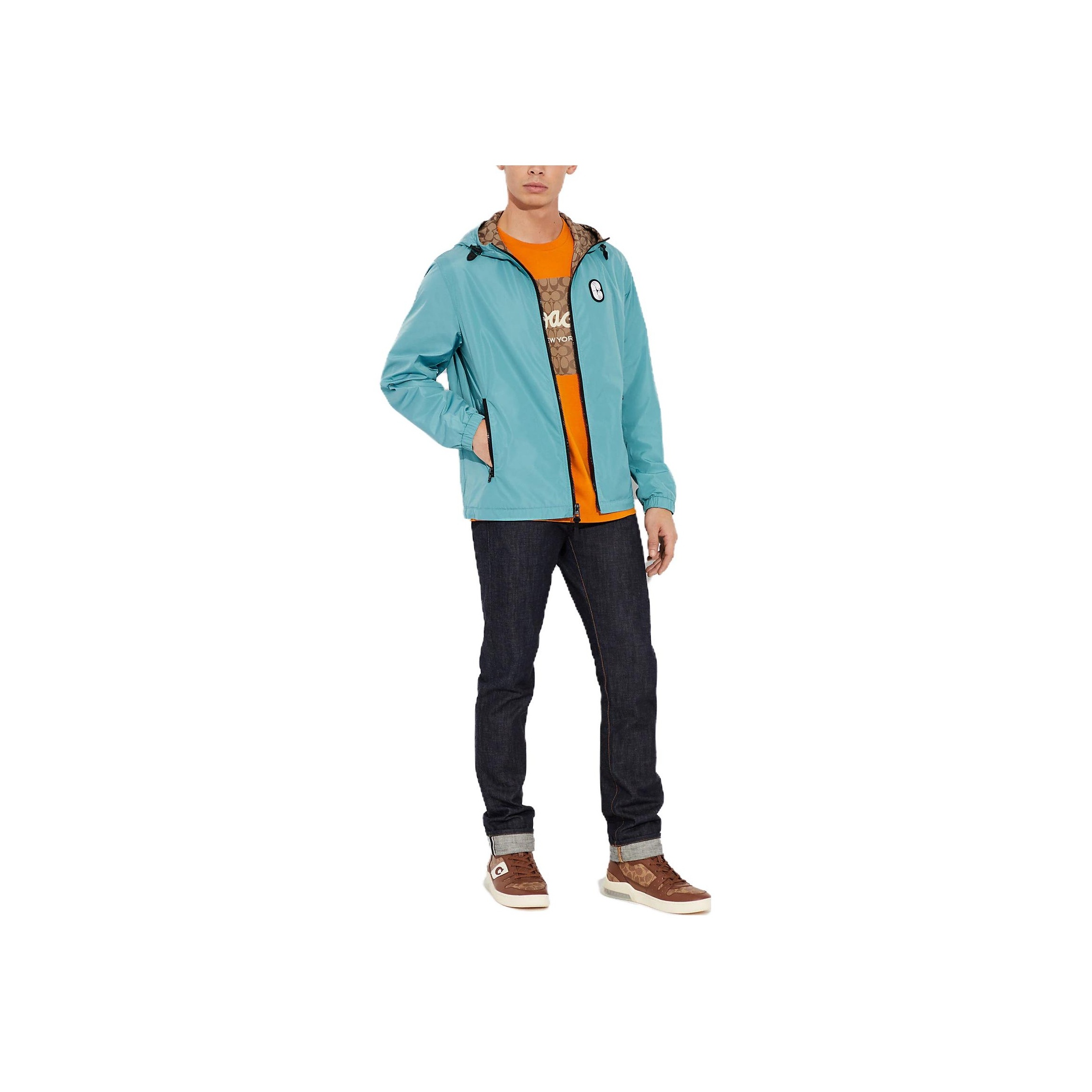 COACH ライトブルー ジップアップジャケット 楽天市場】コーチジャケット ジャケット メンズ 春 春服 デニム