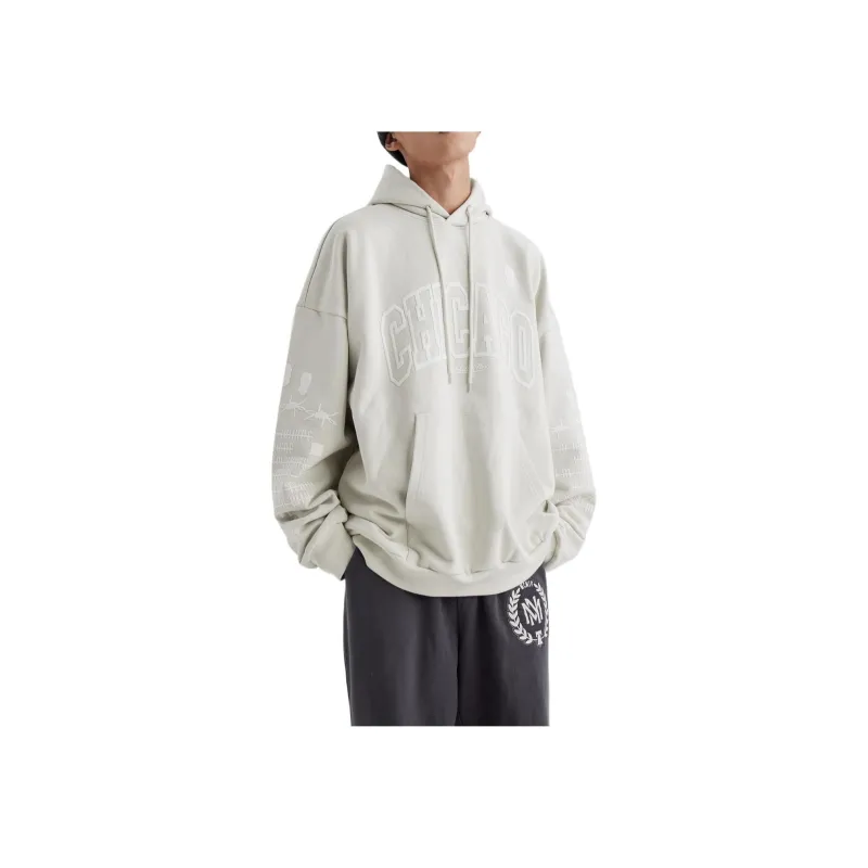 Mitchell Ness Sweatshirts Unisex Light Gray-1