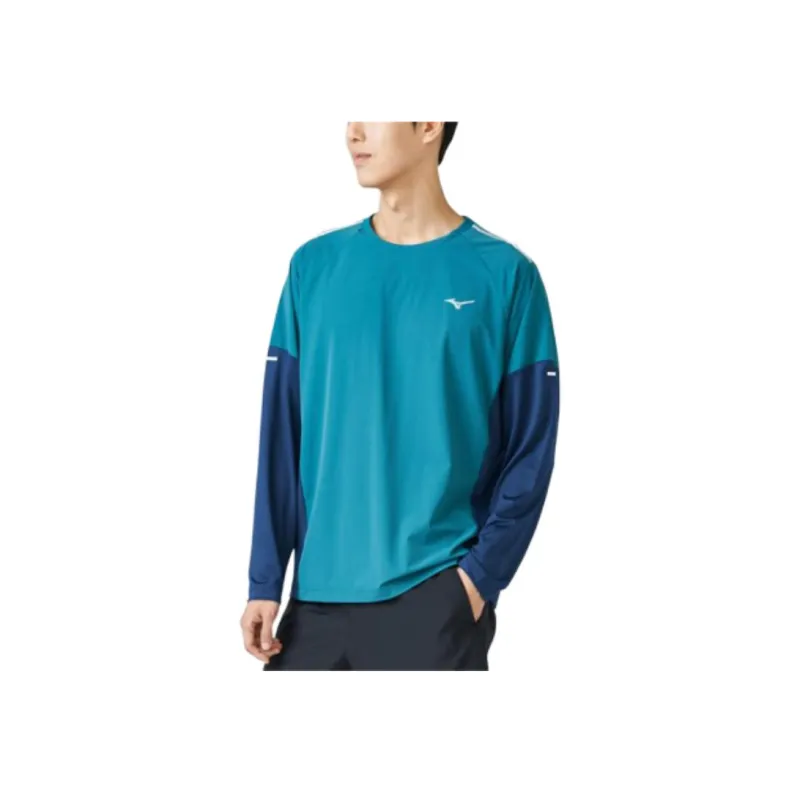 Mizuno T Shirts Men Green-2