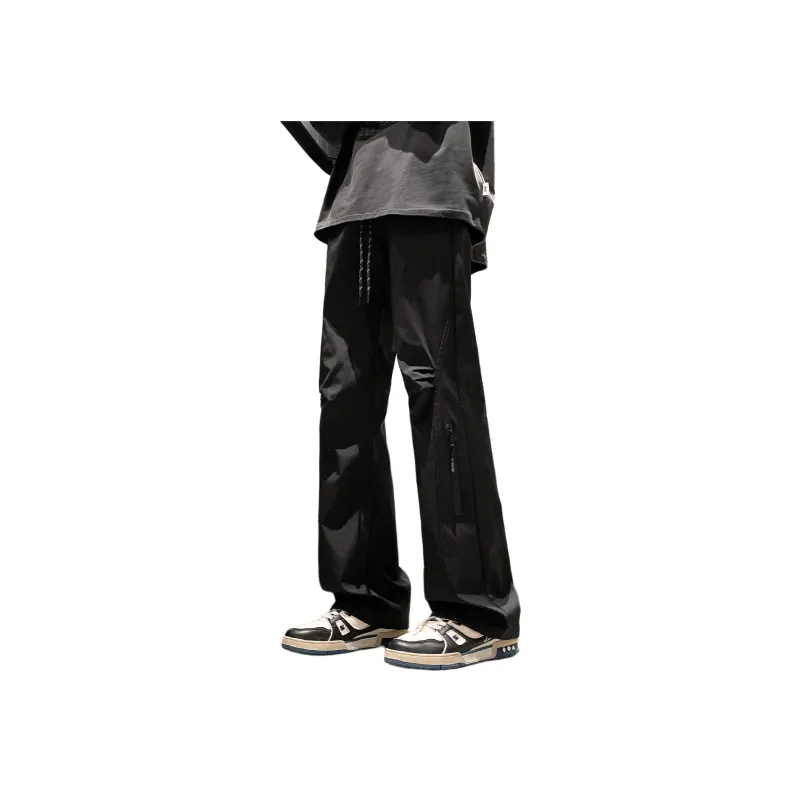 PERK EGLE Casual Pants Unisex Black-8