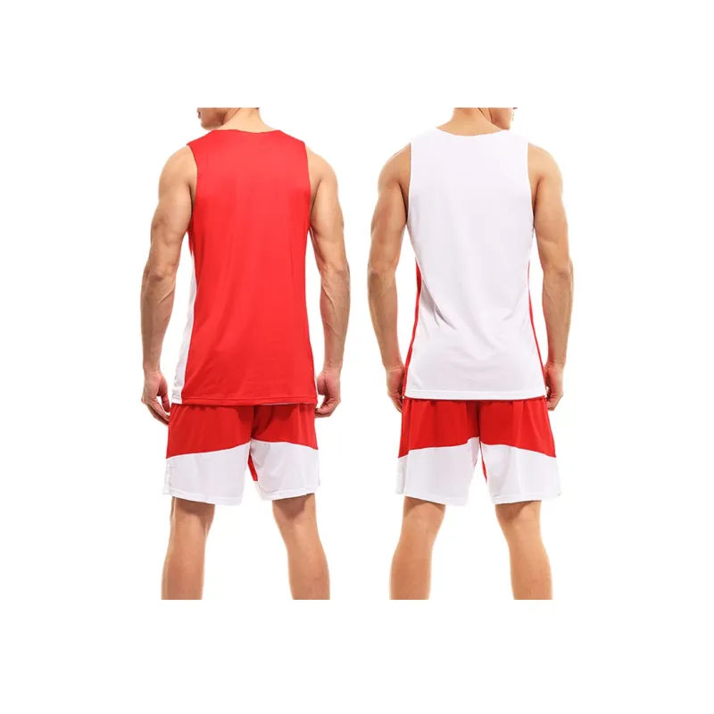 Nike Sports Shorts Men Red White-3