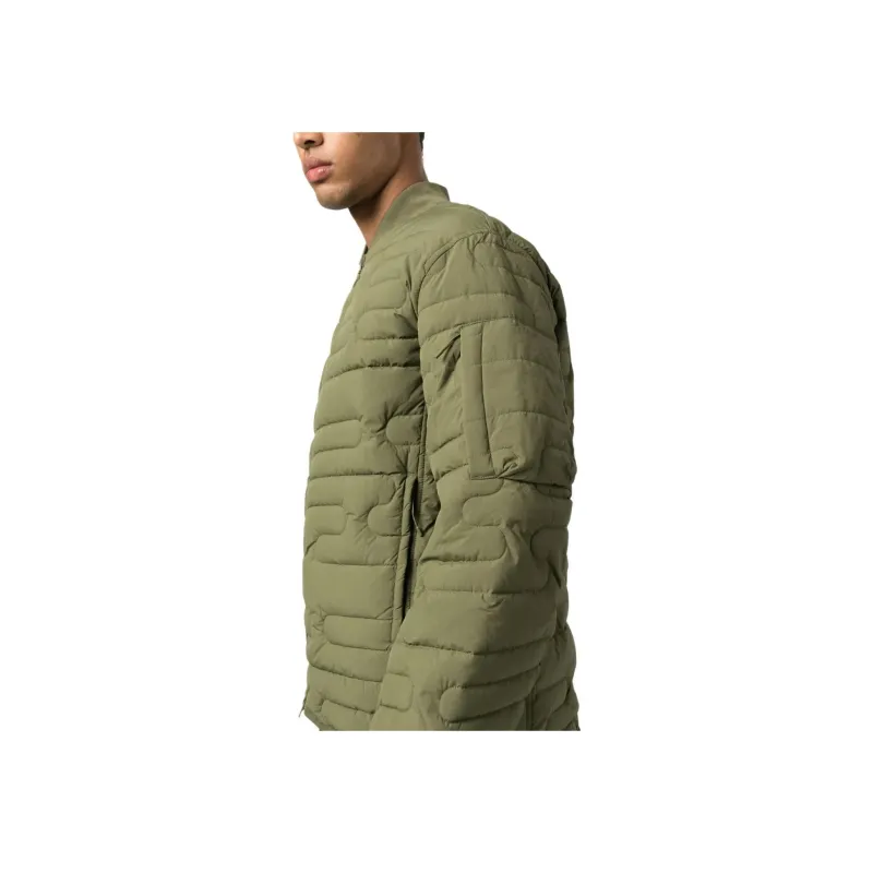 Y 3 Quilted Padded Bomber Jacket-4
