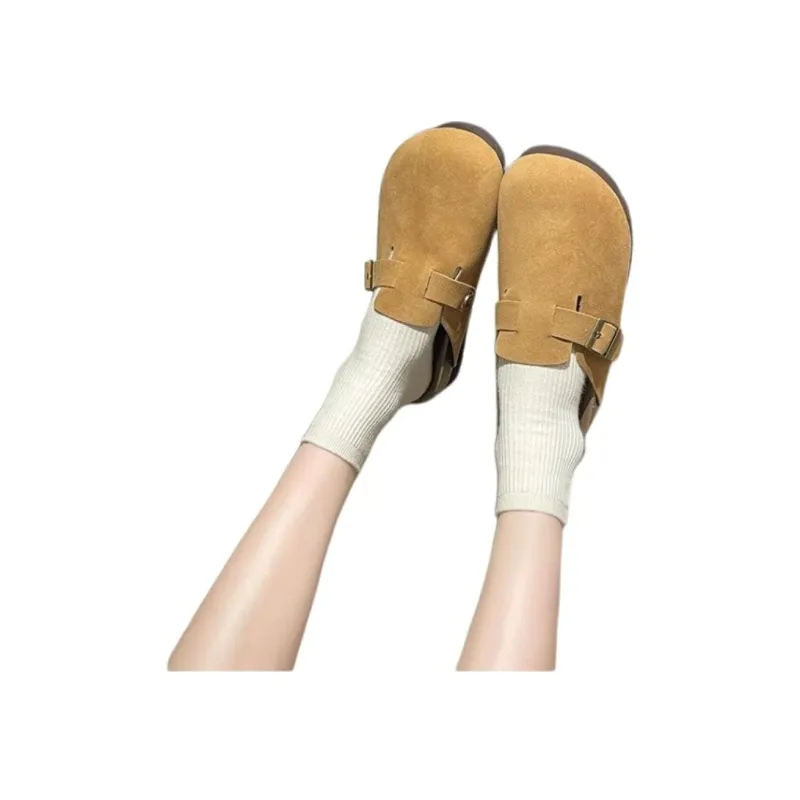 Qiao Anju Home Slippers Earth Gray, Yellow Brown-6