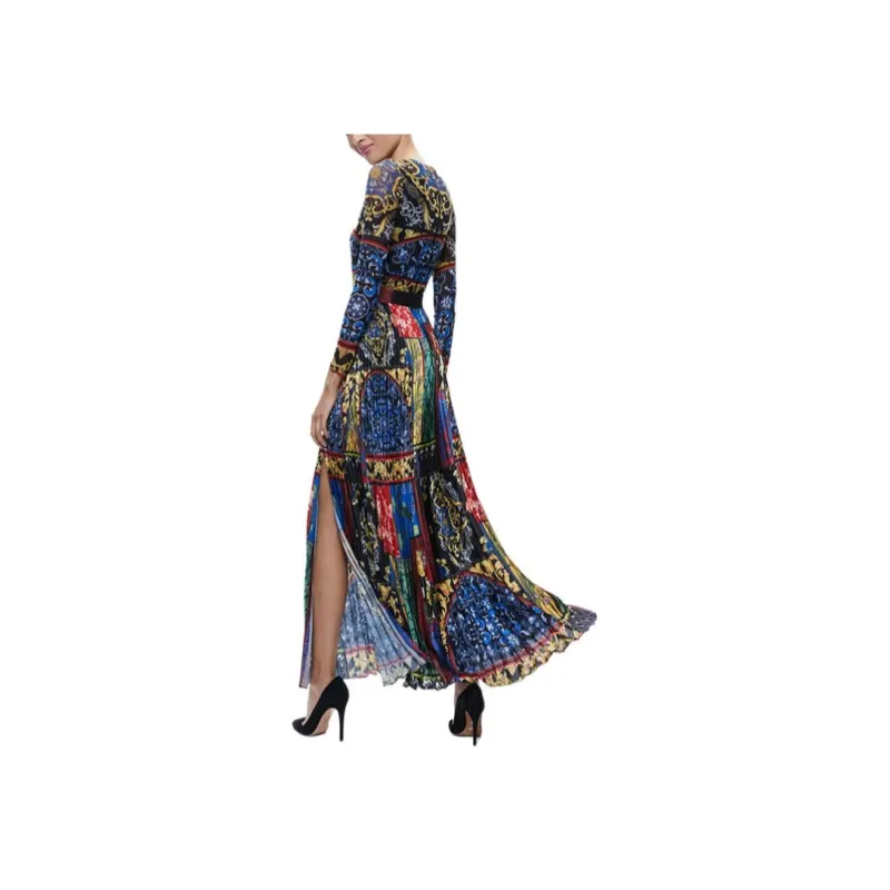 ALICE+OLIVIA Long-Sleeved Dresses Women's Multicolor-1