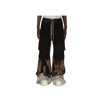 Rick Owens DRKSHDW Porterville Double Cargo Jumbo Bela Pants
