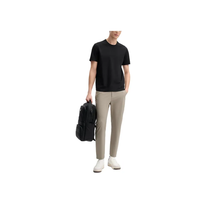 FILA WHITE T Shirt Men's Jet Black-2