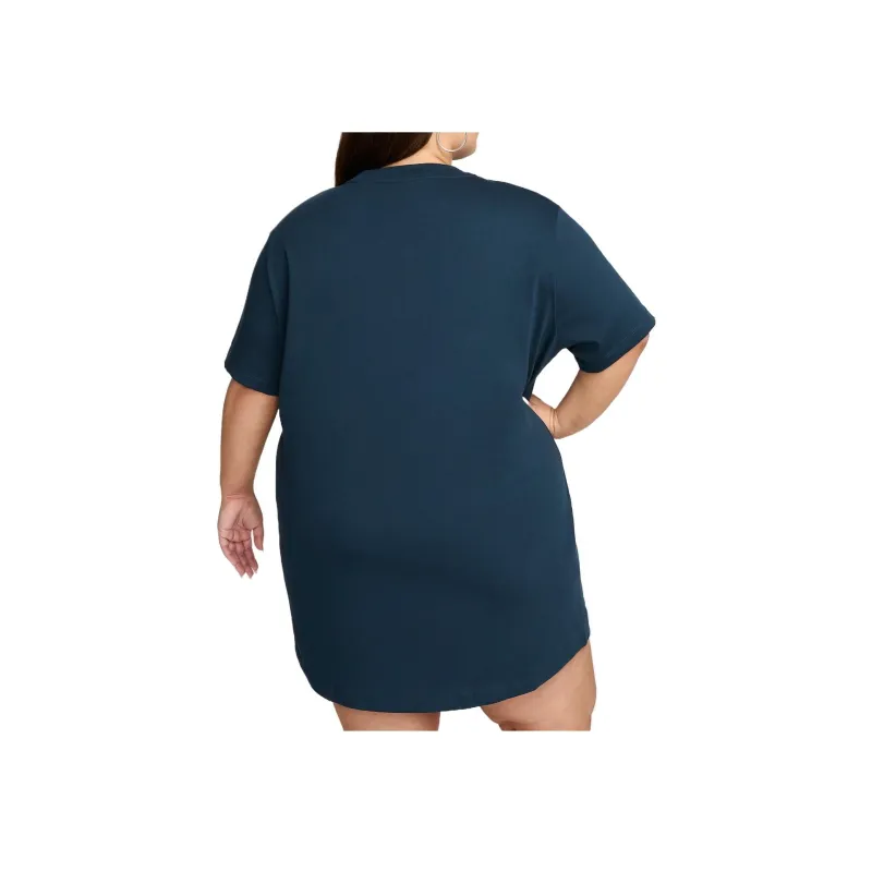 Nike Sportswear Essential Women's Short Sleeve T Shirt Dress Plus Size-1