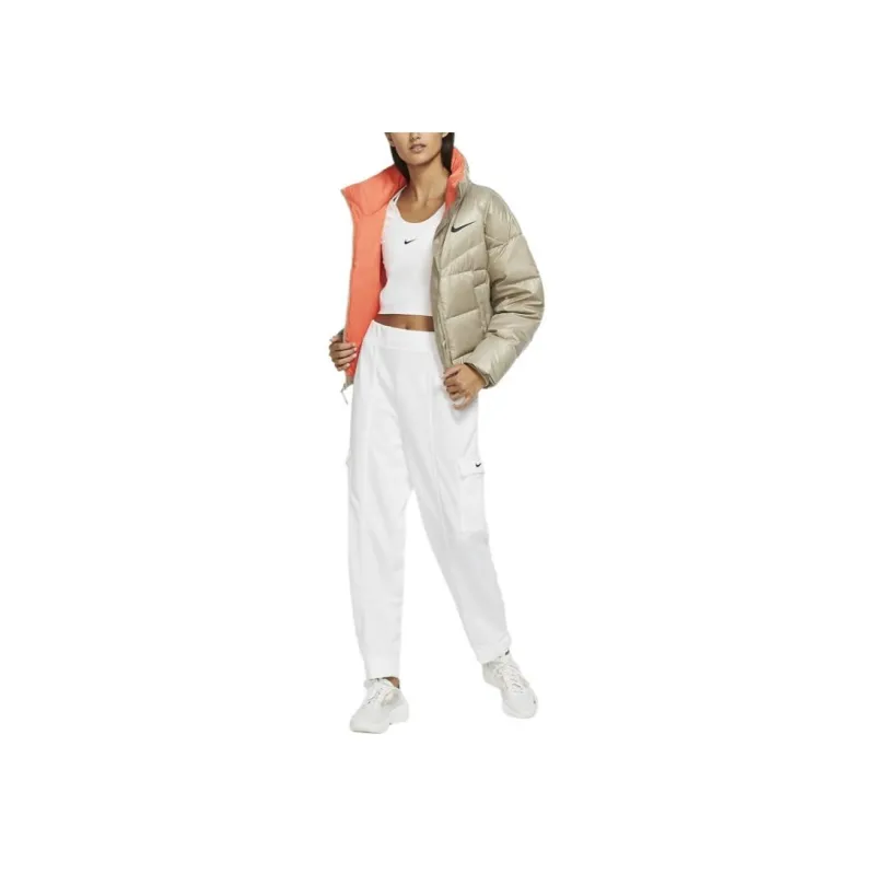 Nike Down Jackets Women's Silver-1