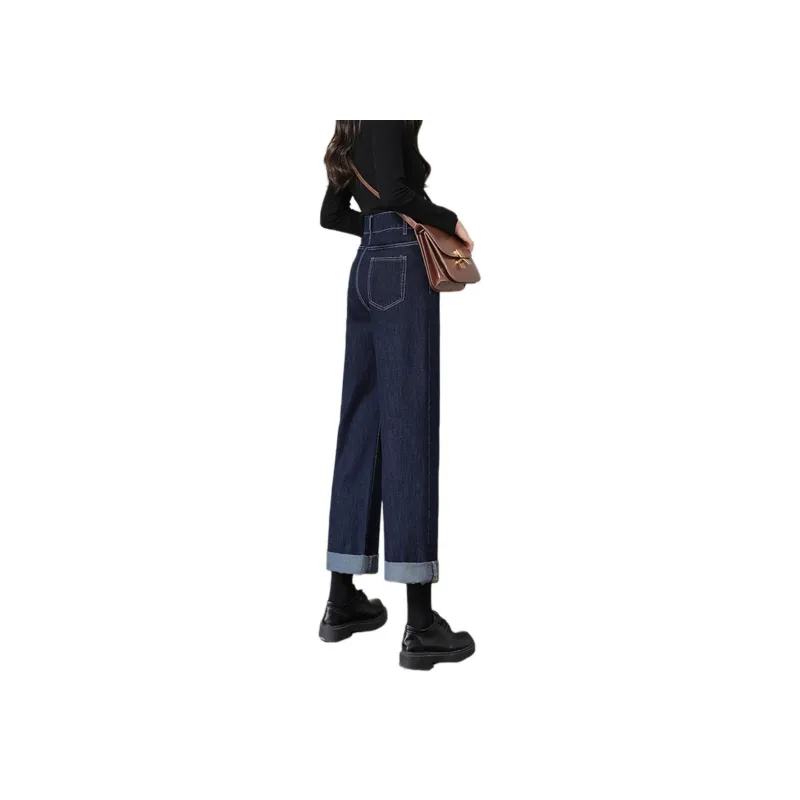 Weixi Jeans Women's Dark Blue-0