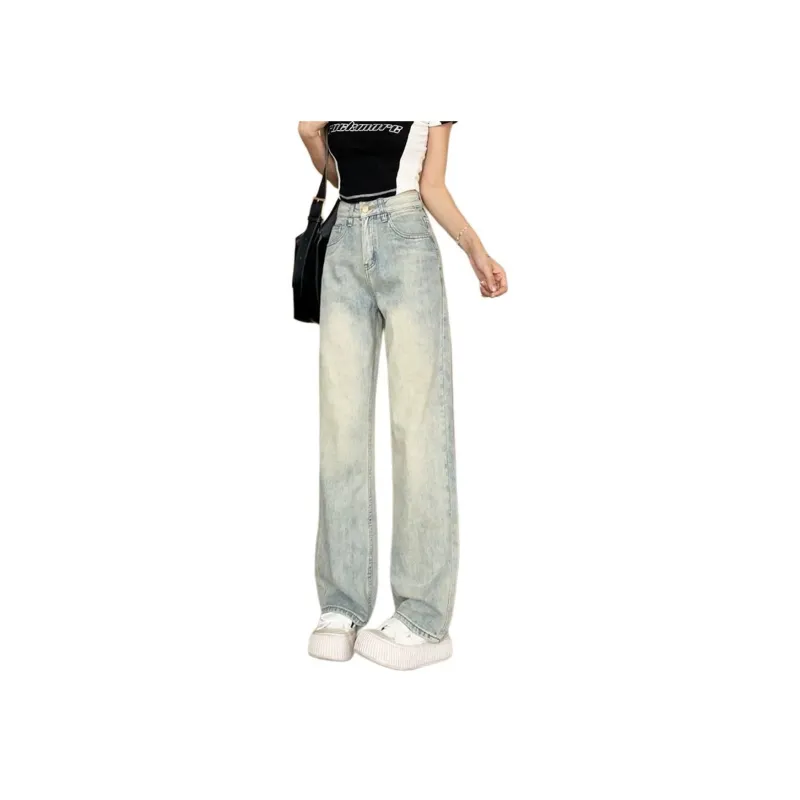 KULAIYA Jeans Women's Yellow Mud-1