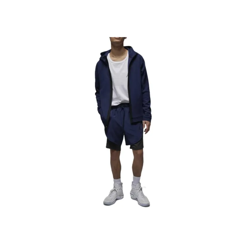 Jordan Casual Shorts Men Navy Blue-1