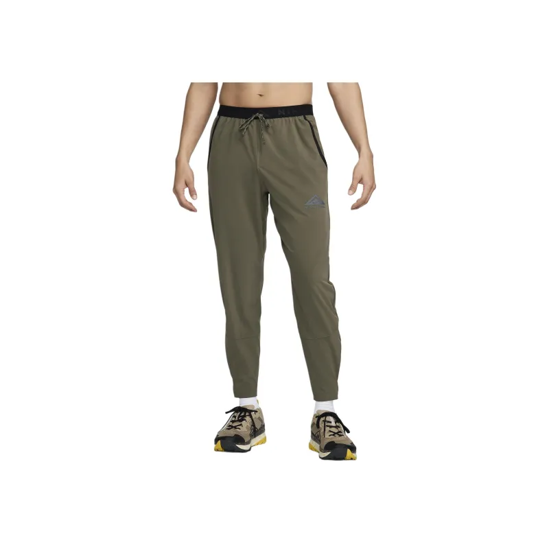 Nike Trail Dawn Range Knitted Sweatpants Men's Medium Olive-0