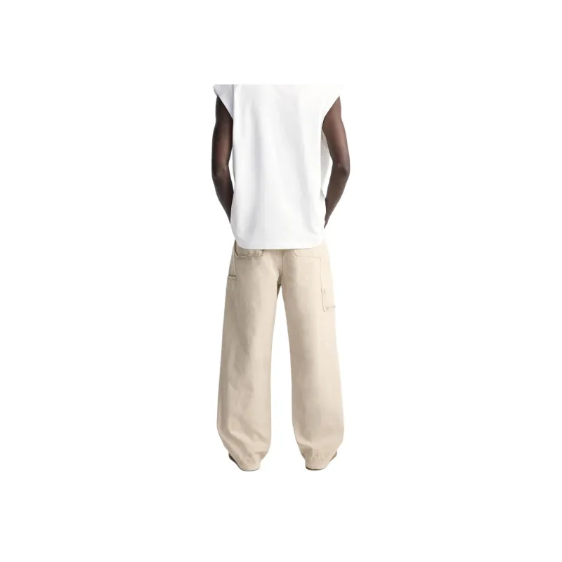 ZARA Casual Pants Men Tan-2