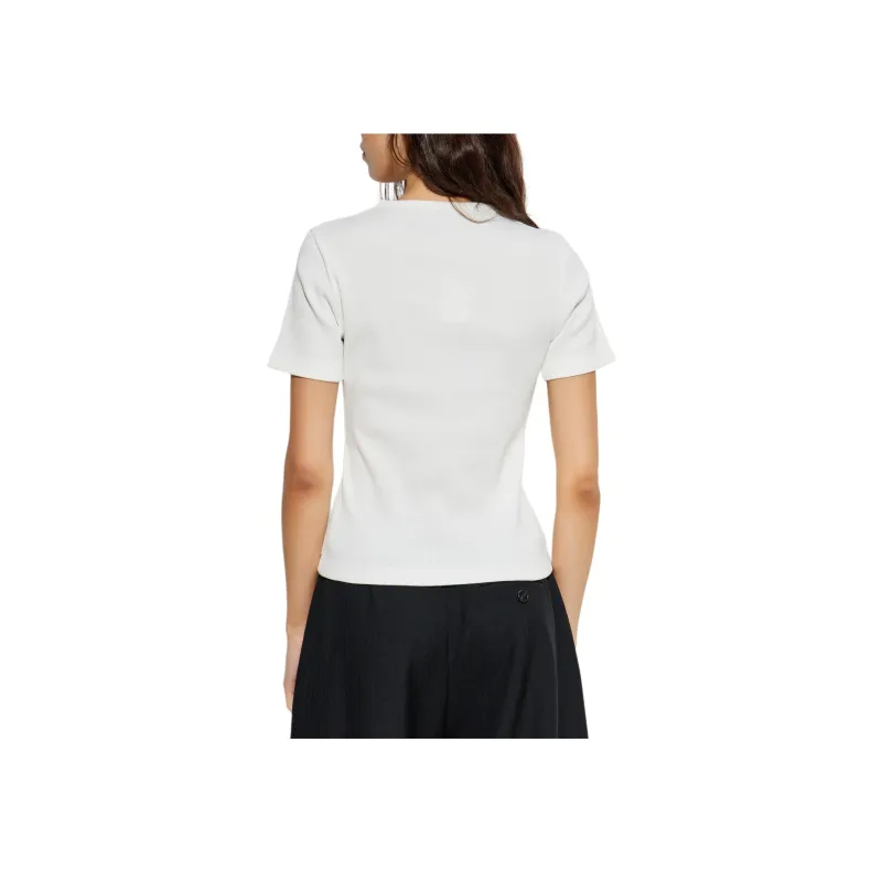 TORY BURCH Logo patch T shirt-2