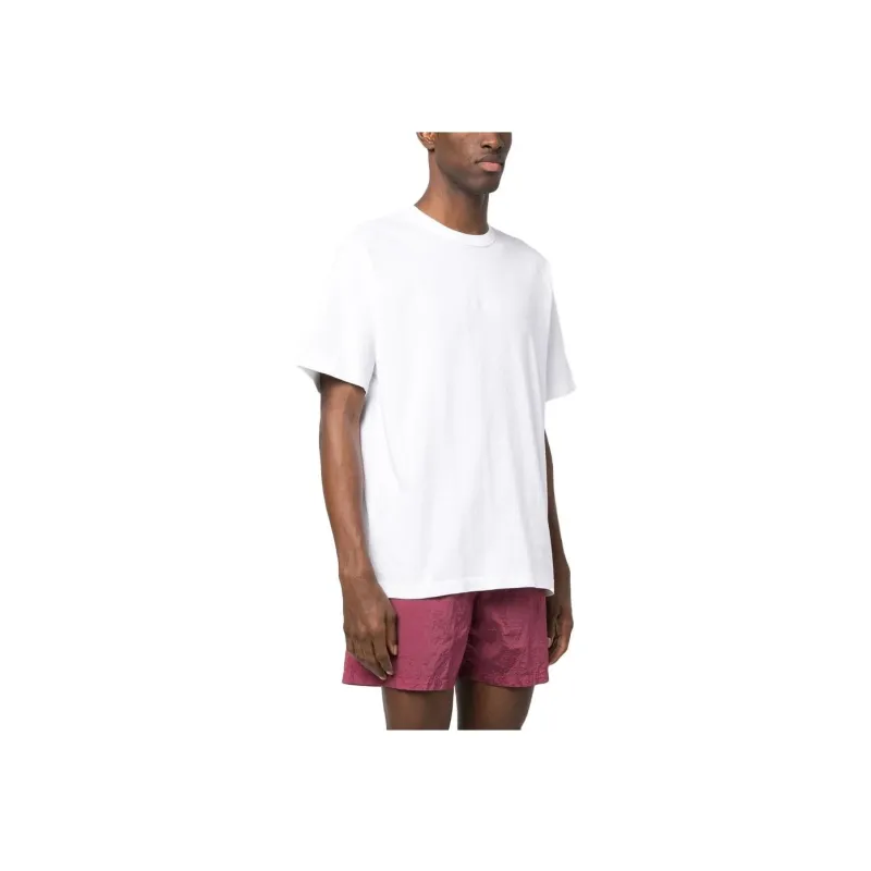 STONE ISLAND Logo Embroidered Crewneck T Shirt-3
