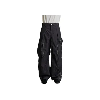 PUBLIC TOKYO SS25 Cargo Pants Men's Dark Gray