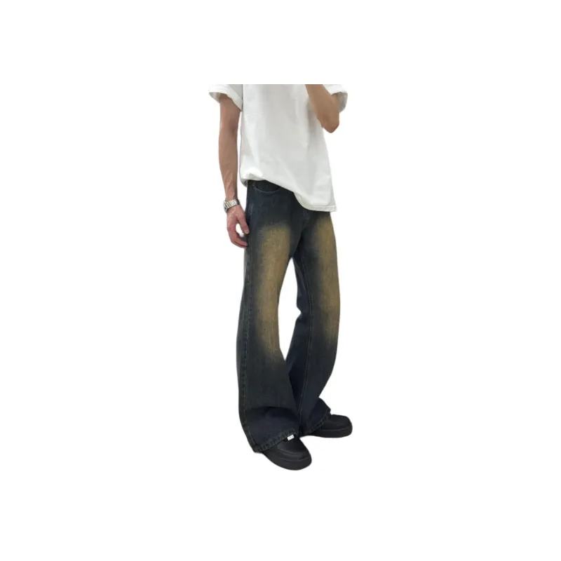 KVIV Jeans Men Vintage Blue -0