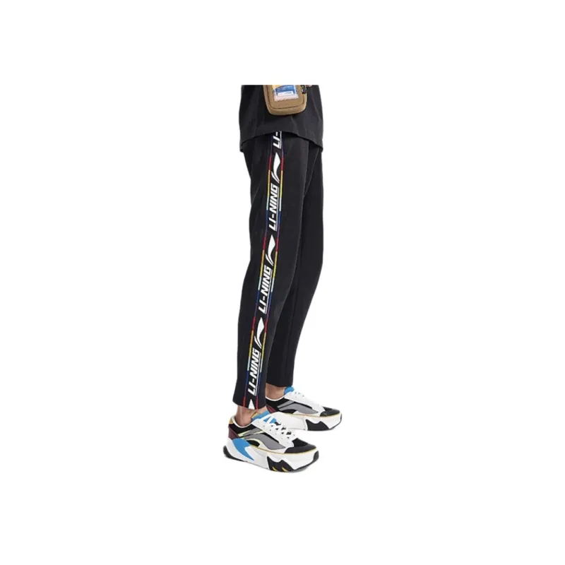 LINING Knitted Sweatpants Men Black-2