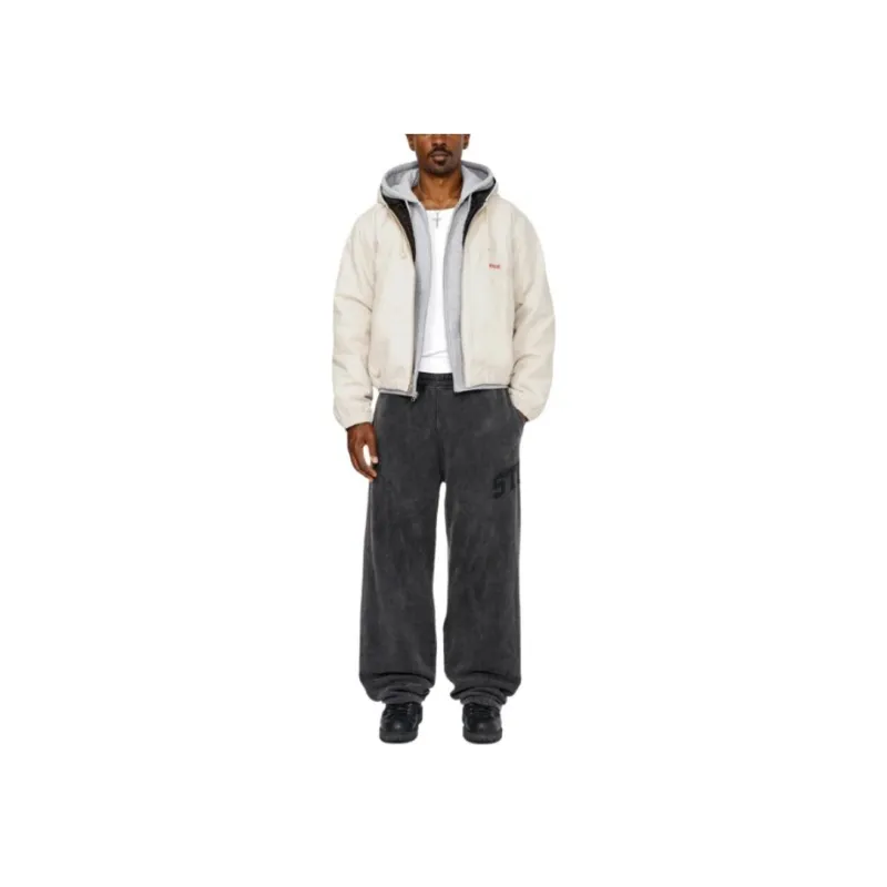 Stussy Work Canvas Needle Punch Jacket-10