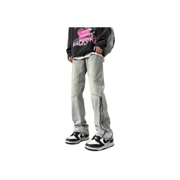 FALIAMS Jeans Unisex Vintage Blue
