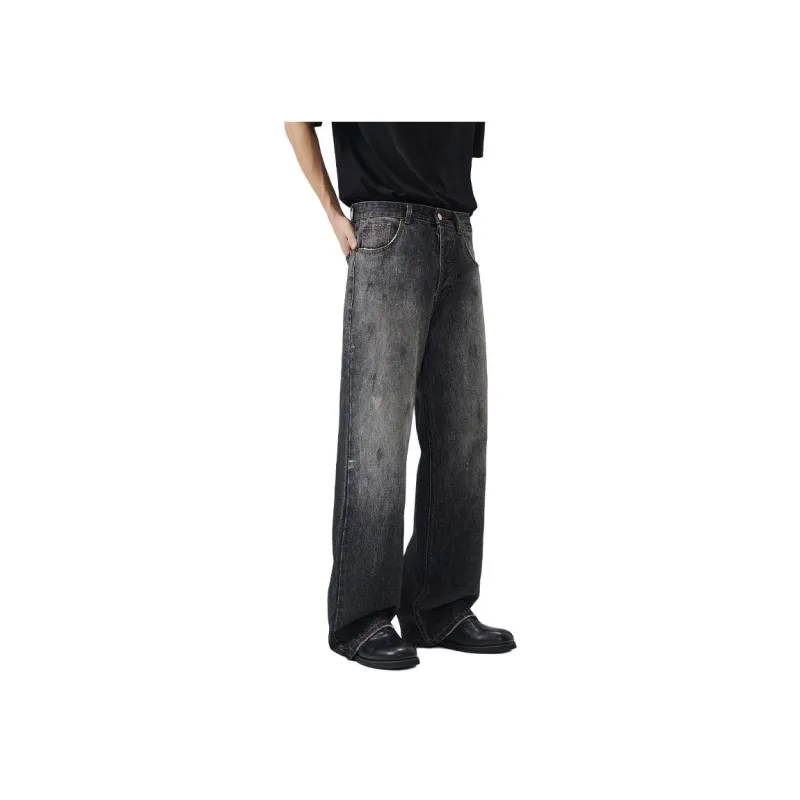 NVRFRGT Jeans Unisex Dirty Black-0