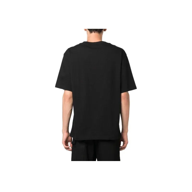 GCDS Wirdo Win Logo print Cotton T shirt-2