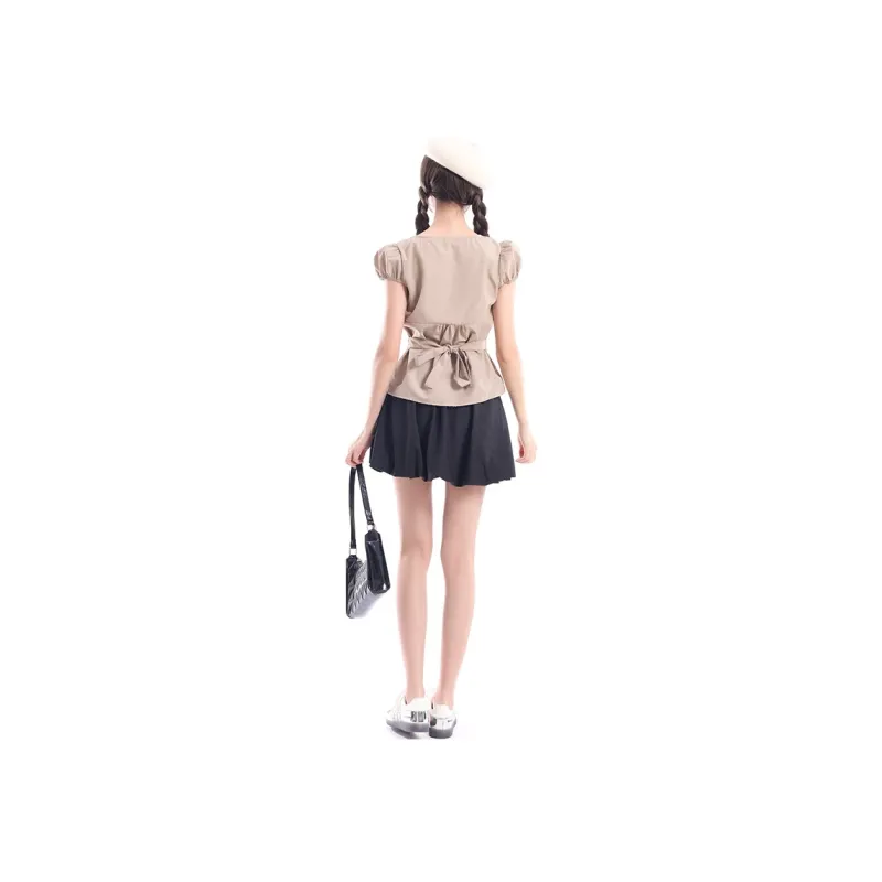 WOWI Two Piece Skirt Sets Women's-2