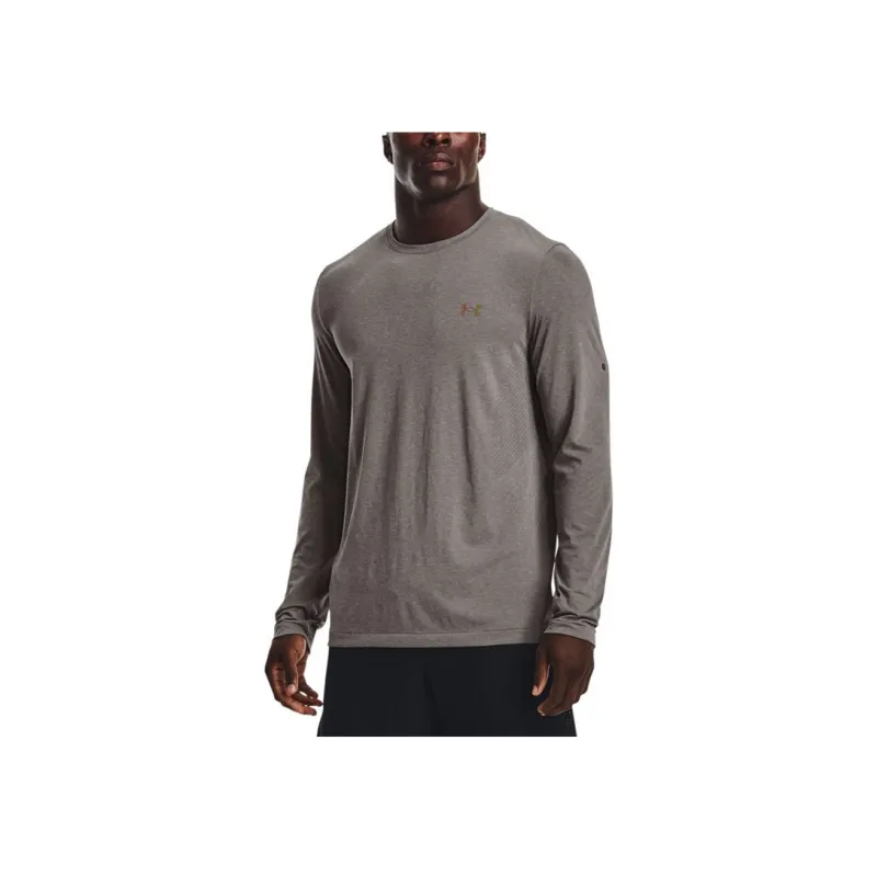Under Armour RUSH T Shirt Men's Deep Wolf Gray-3