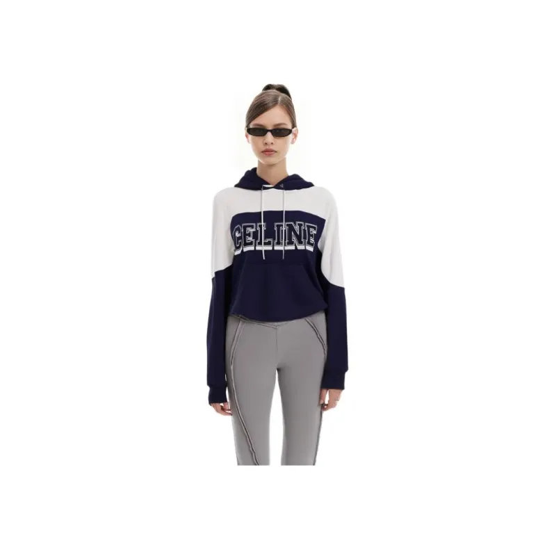 CELINE SS23 Sweatshirt Women's Blue-4