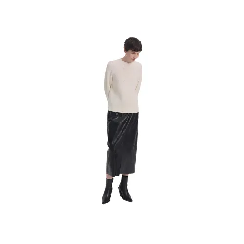 GOELIA 05W 아이보리 여성 캐시미어 스웨터