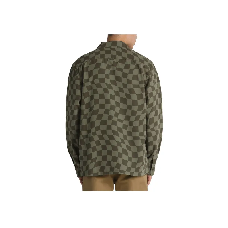 Vans Shirts Men Army Green-3