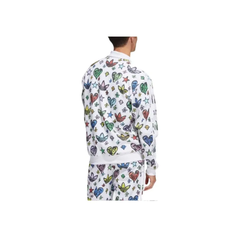 Adidas Originals JEREMY SCOTT FIREBIRD Jackets Unisex White-2