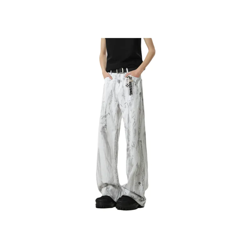 David Bakken Jeans Unisex White-2
