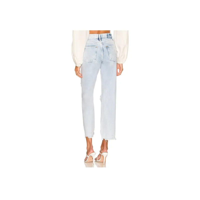 FREE PEOPLE Casual Pants Women's Light Blue-1