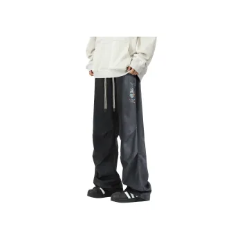 MEXICAN Casual Pants Unisex Dark Gray