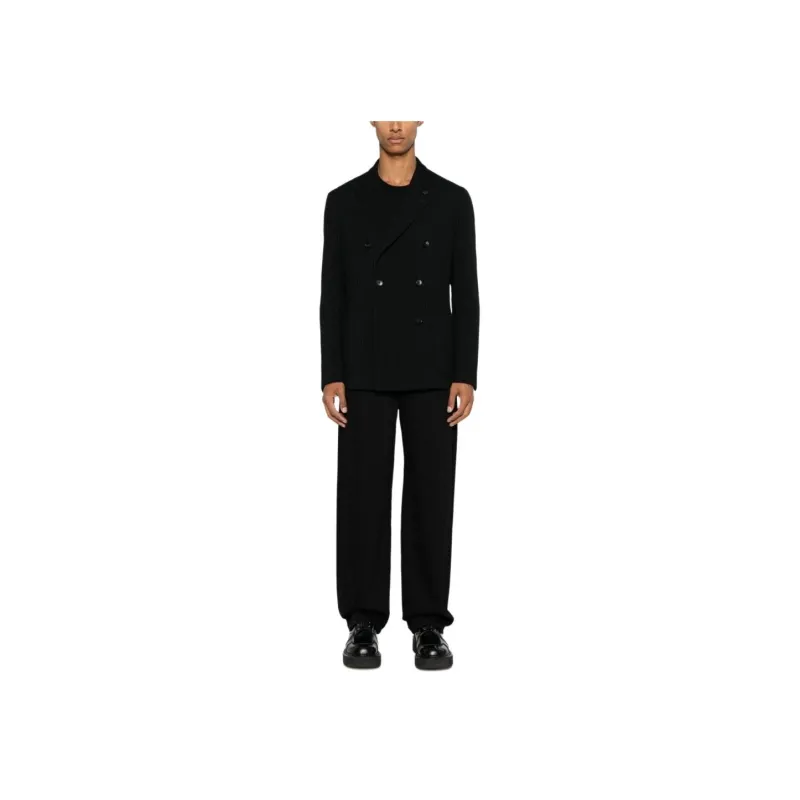 LARDINI Brooch detail Blazer-2